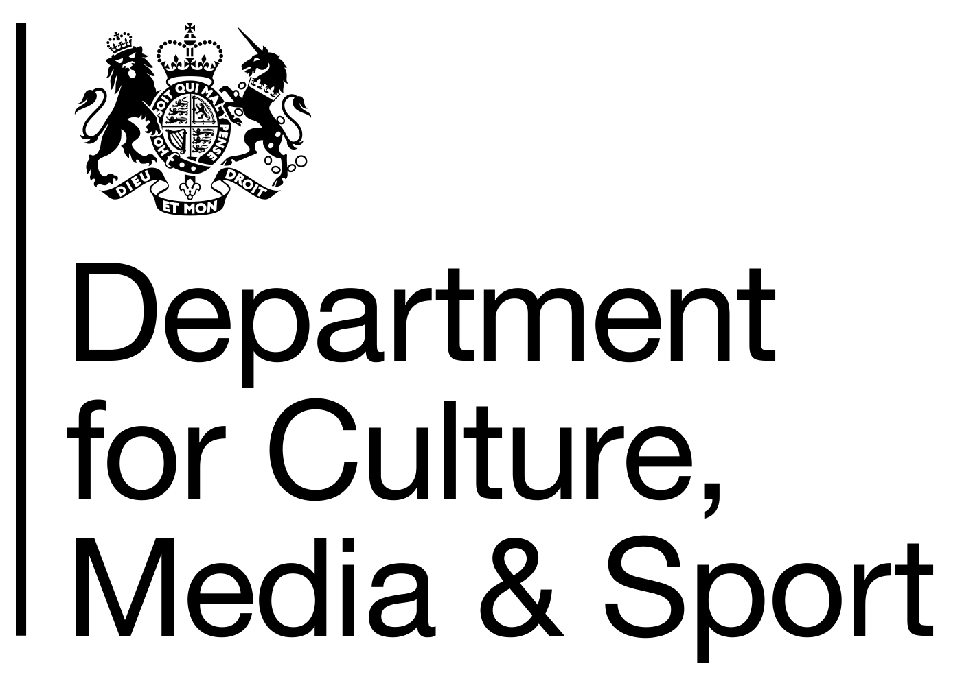 Department for culture, media and sport logo