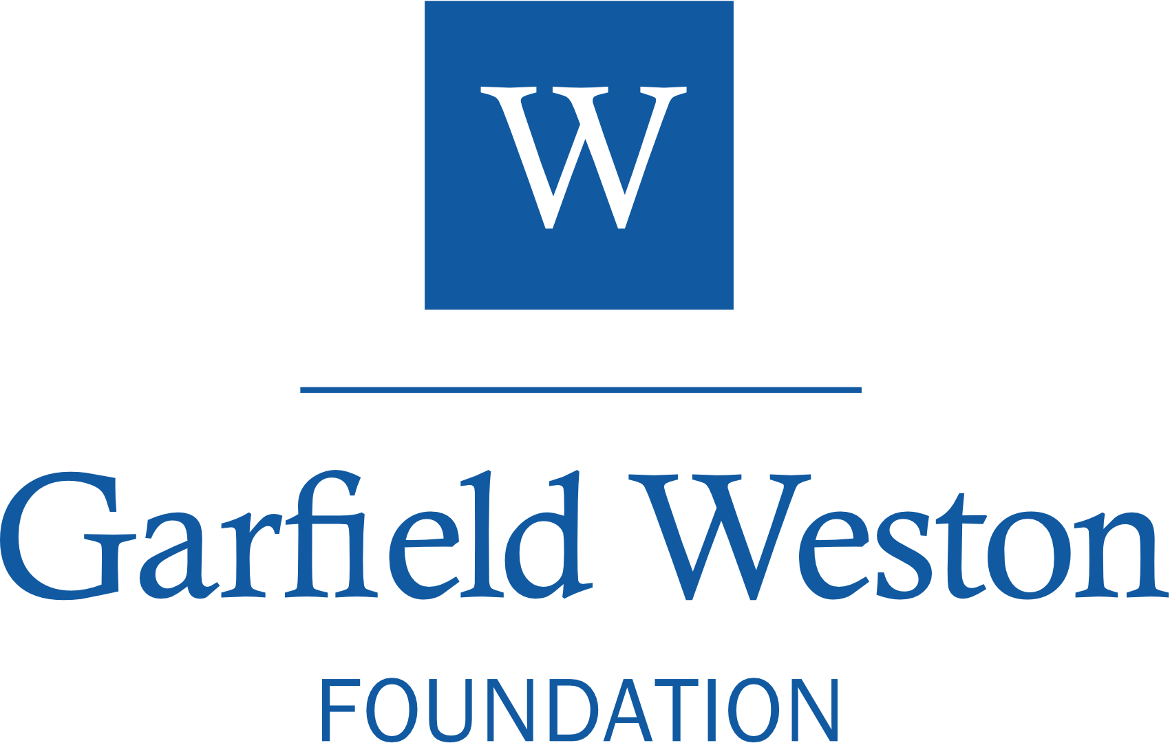 Logo for Garfield Weston Foundation
