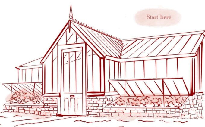 An illustration of a Victorian Greenhouse at Museum of the Home